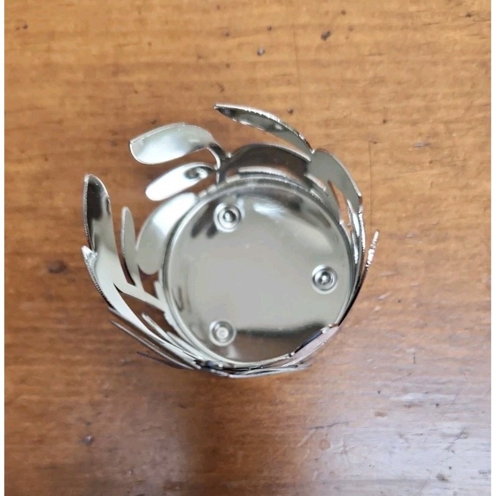 Bath & Body Works/Slatkin & Co - mini 1.6 oz Candle Holder Sleeve wi Dragonfly - Picture 4 of 8